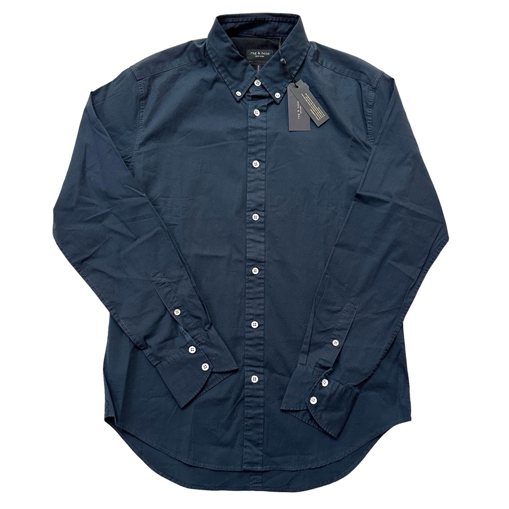 Rag & Bone Fit 2 Tomlin Poplin Shirt Slim Fit Size S NWT $195 - Picture 5 of 14